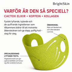 Brightskin V-Lift™ – kylande ansiktsband för en mer definierad käklinje, 4-pack