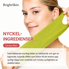 Brightskin V-Lift™ – kylande ansiktsband för en mer definierad käklinje, 4-pack