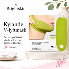 Brightskin V-Lift™ – kylande ansiktsband för en mer definierad käklinje, 4-pack